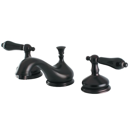 Kingston Brass KS1165PKL Duchess Widespread Bathroom Faucet W/ Brass Pop-Up, Bronze KS1165PKL